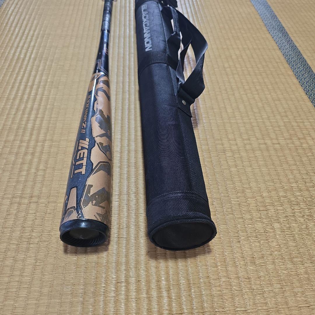 ゼット ZETT ブラックキャノンZ II 軟式バット BCT35804