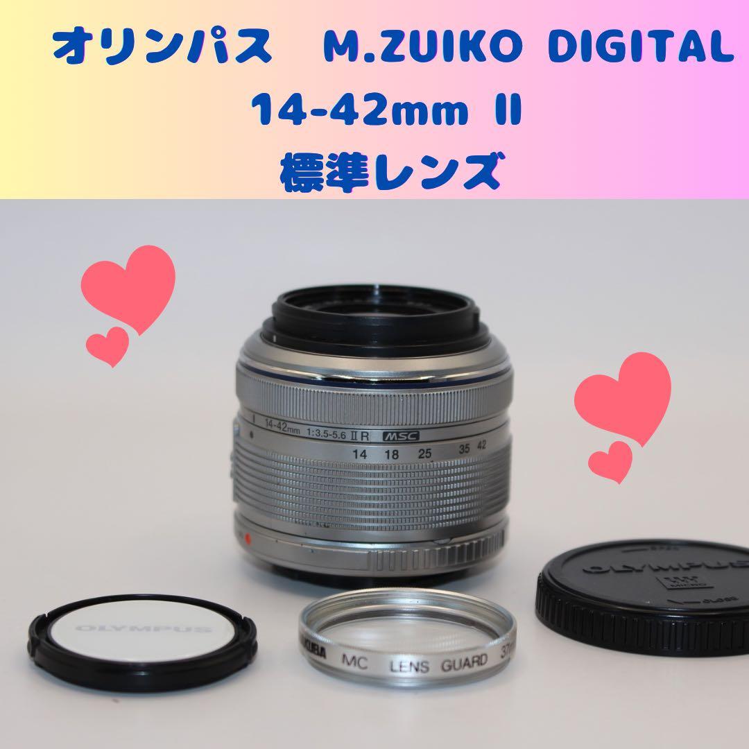 ★プロテクター付★M.ZUIKO DIGITAL 14-42mm II シルバー