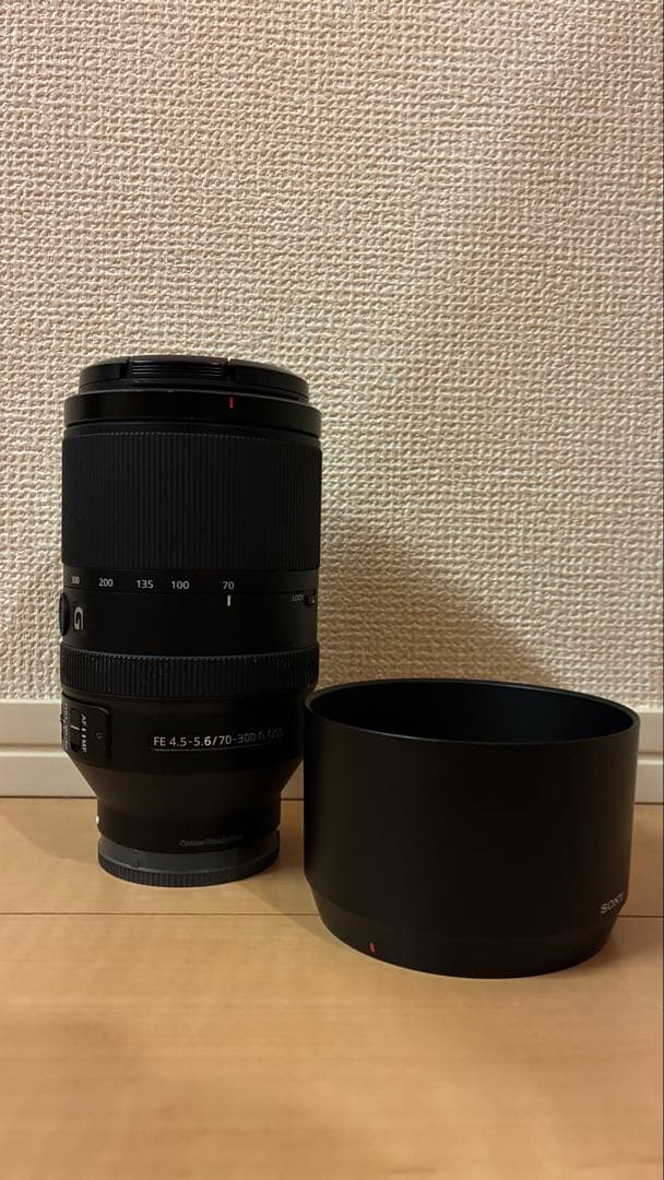 SONY FE 4.5-5.6/70-300 G OSSレンズ