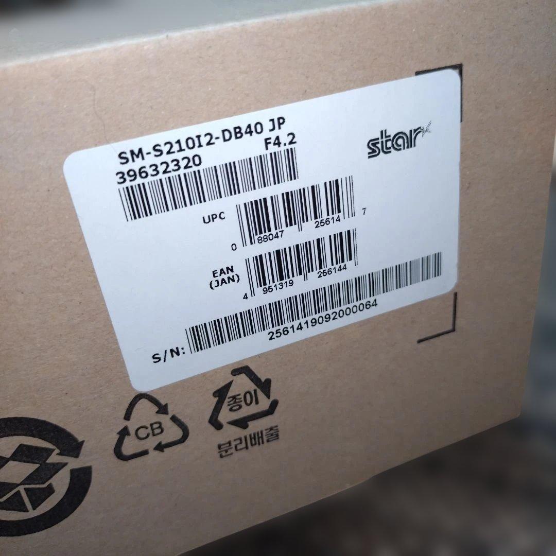 スター精密 【SM-S210i モバイルレシート プリンター】✭新品⑤