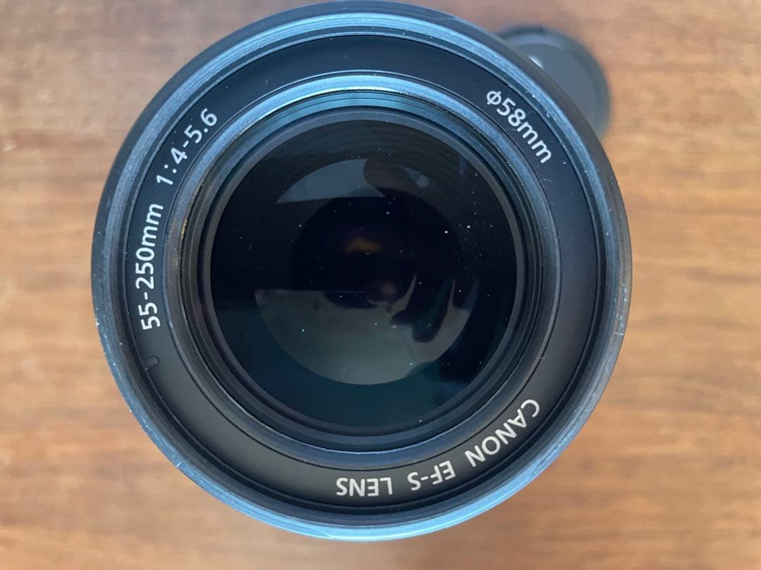 Canon EFS55-250mm ズームレンズ 美品