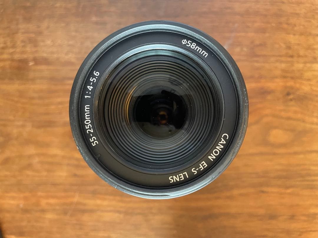 Canon EFS55-250mm ズームレンズ 美品
