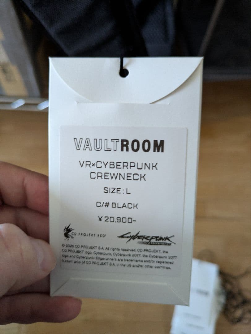 VR × CYBERPUNK CREWNECK Lサイズ