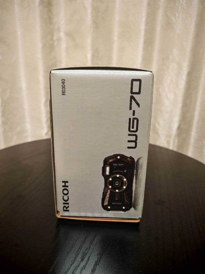 【未使用品】 RICOH WG-70 デジタルカメラ オレンジ リコー