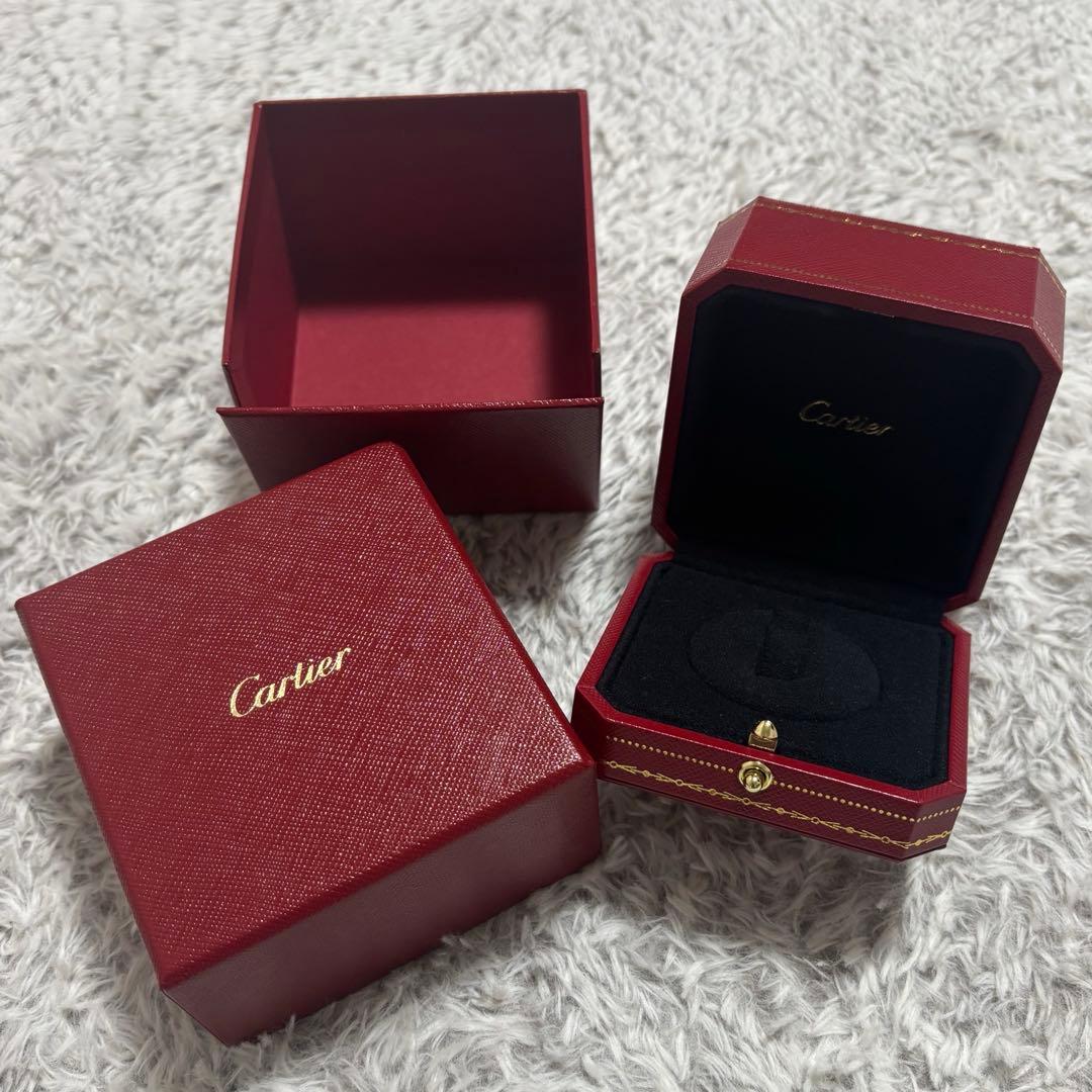 A 6　2つセットCartier ジュエリーボックス 赤 トリニティ