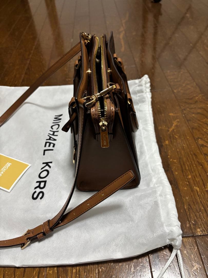 MICHAEL KORS ブラウン ハンドバッグ