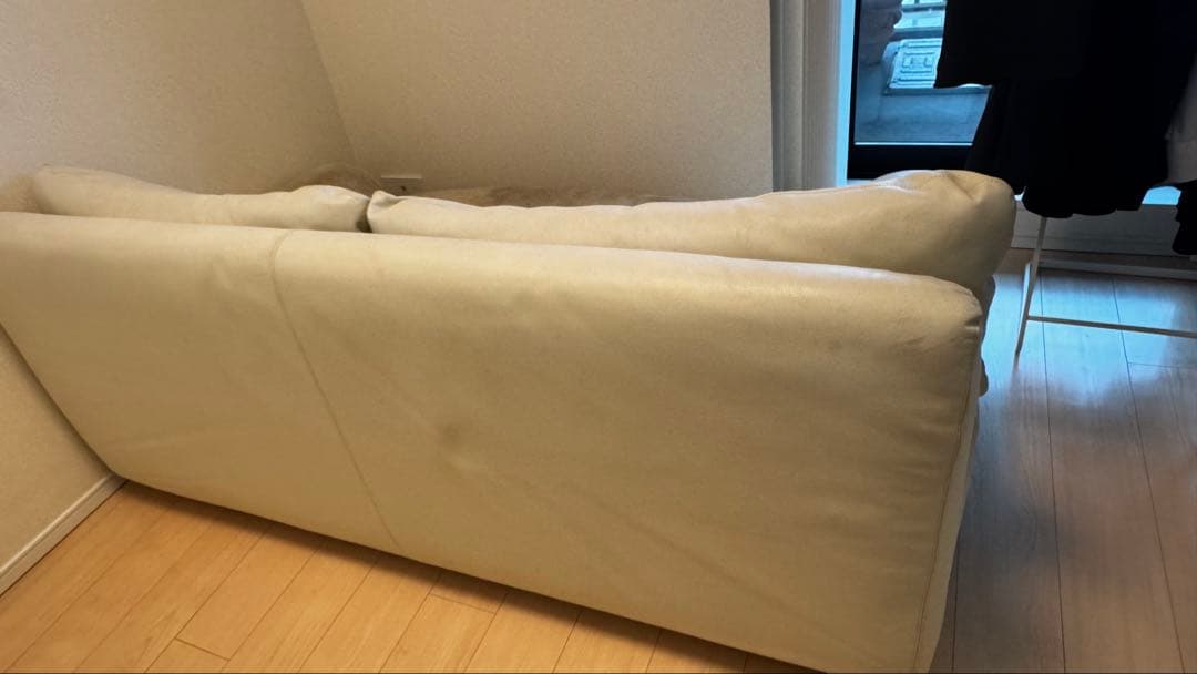 Arflex 2人掛けソファ（BENGODI） レザー ホワイト