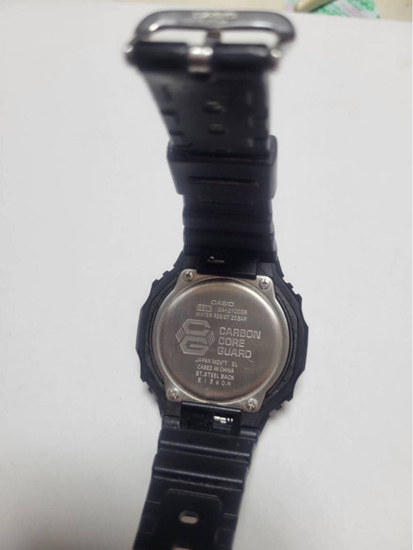 G-SHOCK GA-2100 GBブラック/ゴールド
