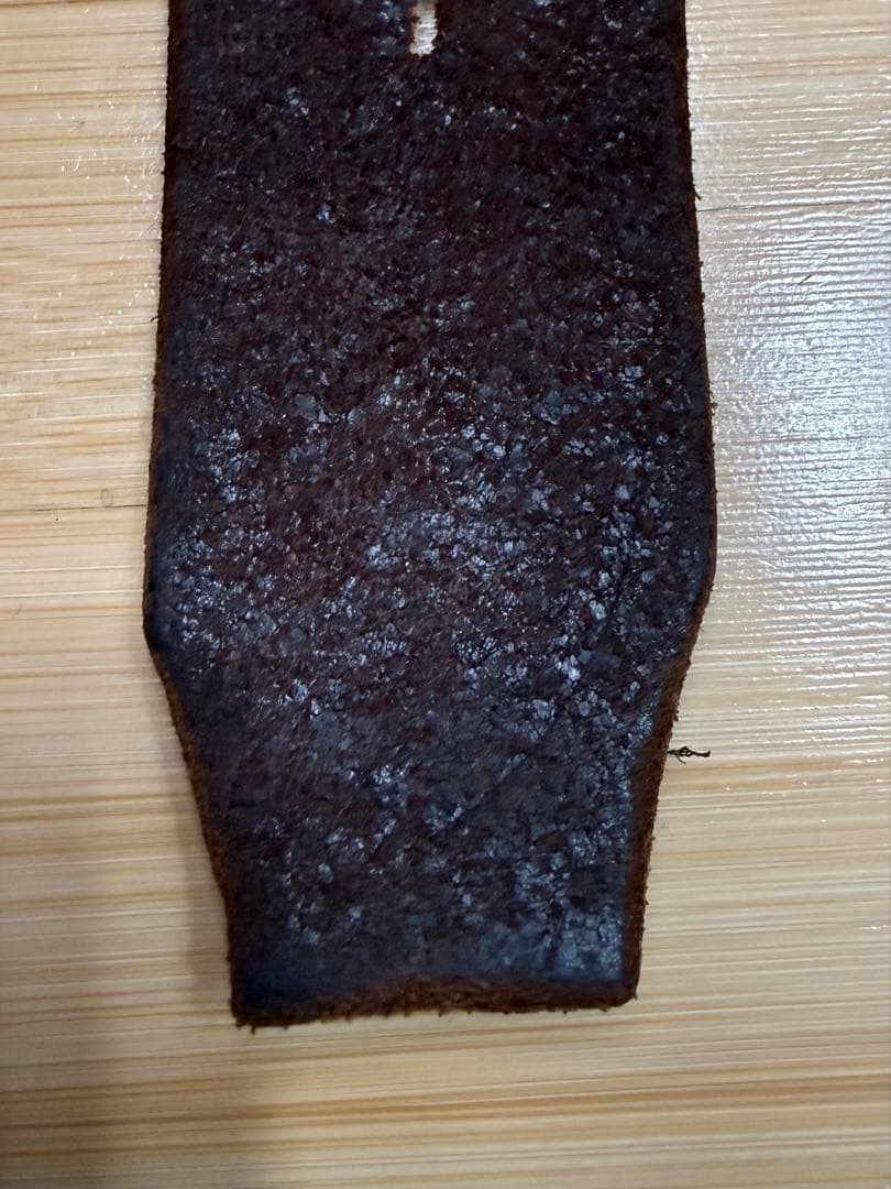 ⭐️HTC⭐️ピラミッド5連シルバースタッズ⭐️ブラック(茶芯)レザー⭐️36インチ