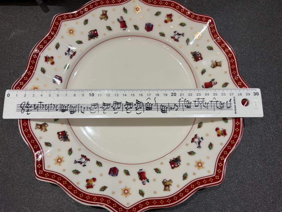 【レア】ビレロイ＆ボッホ　トイズデライト　30㎝プレート3枚セット