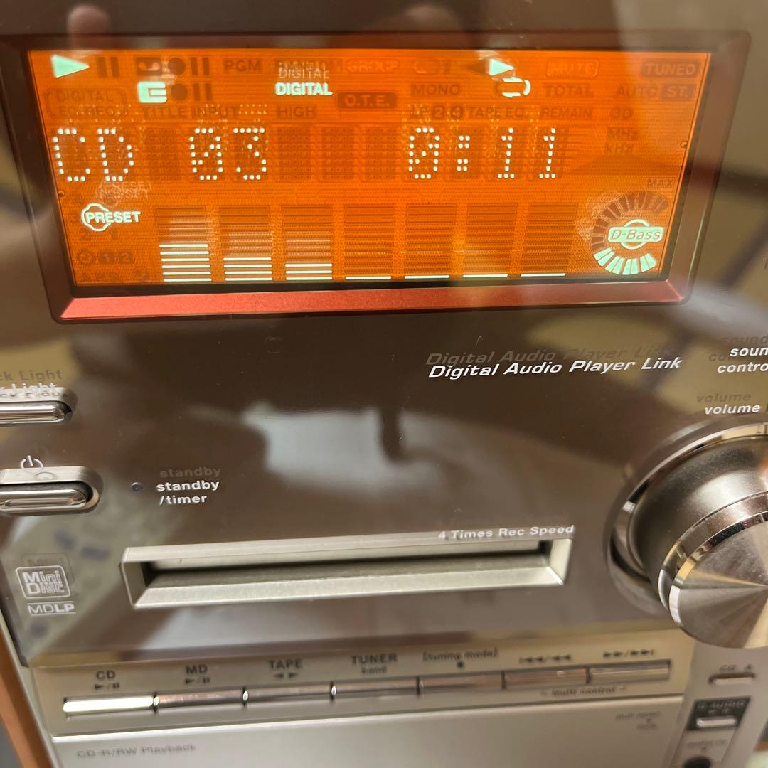 美品 JVCケンウッド システムコンポ SV-3MD-S