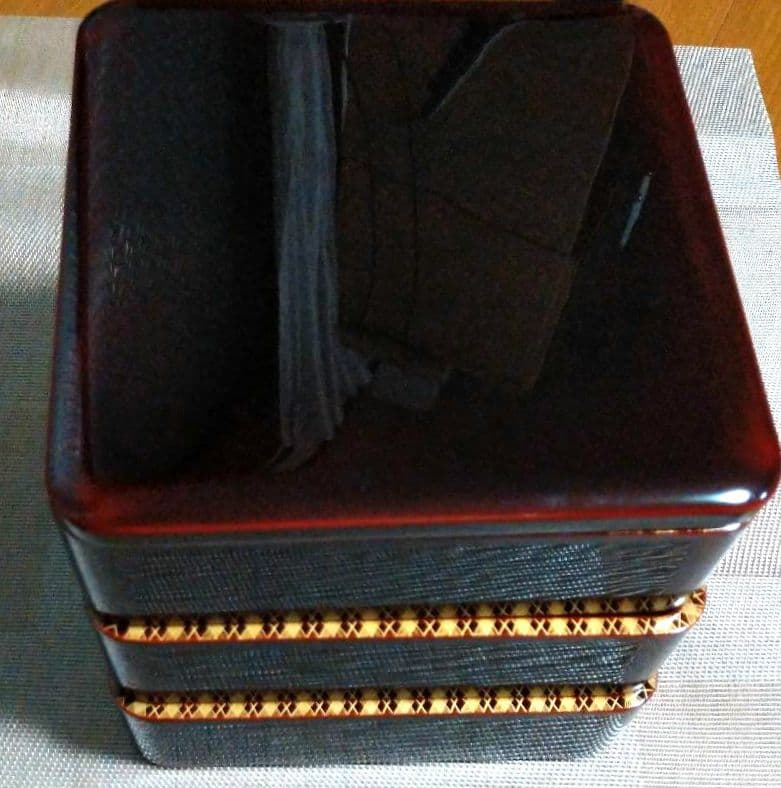 「Pan」　輪島塗　三段重箱　✩匿名配送✩