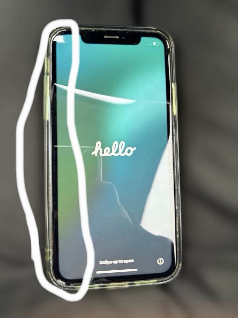 iPhone XR 256GB ジャンク品 ブルー