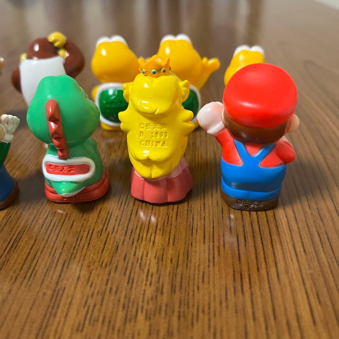 スーパーマリオ　指人形セット　90年代　レトロ