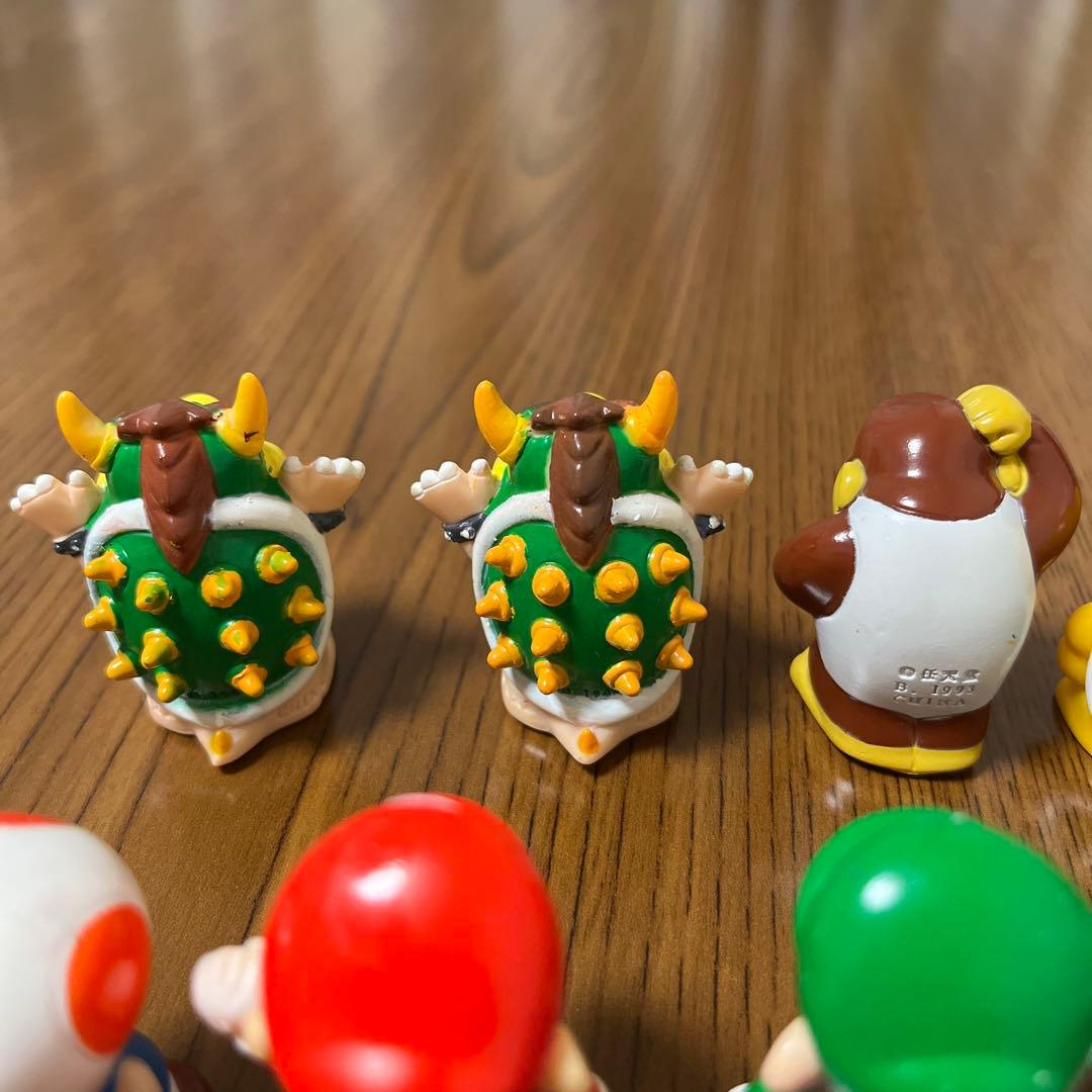 スーパーマリオ　指人形セット　90年代　レトロ