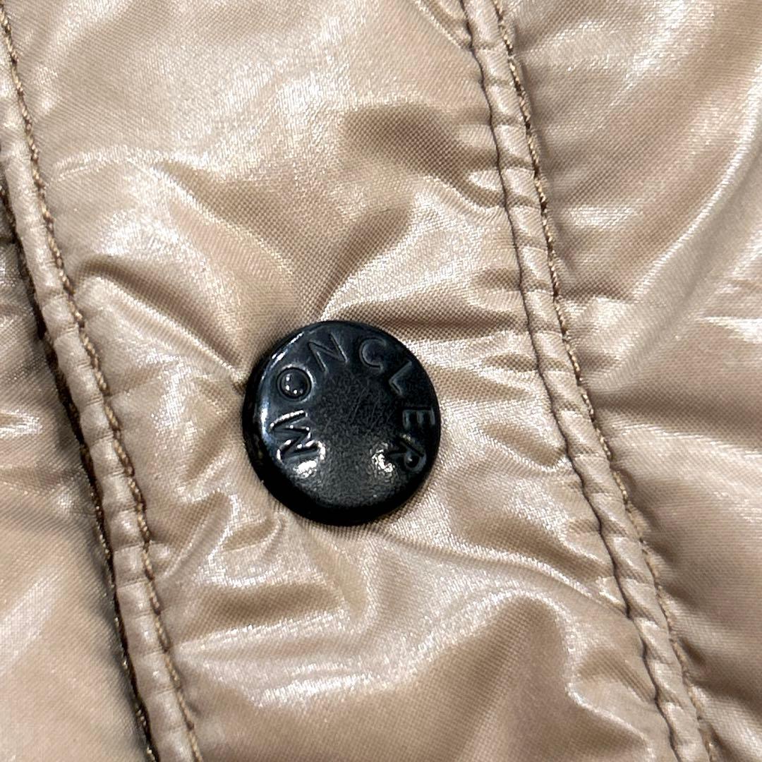 MONCLER モンクレール レディース フード ダウンジャケット ベージュ00