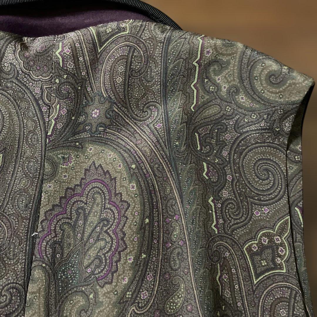 【美品】ETROジレ、ベスト、48