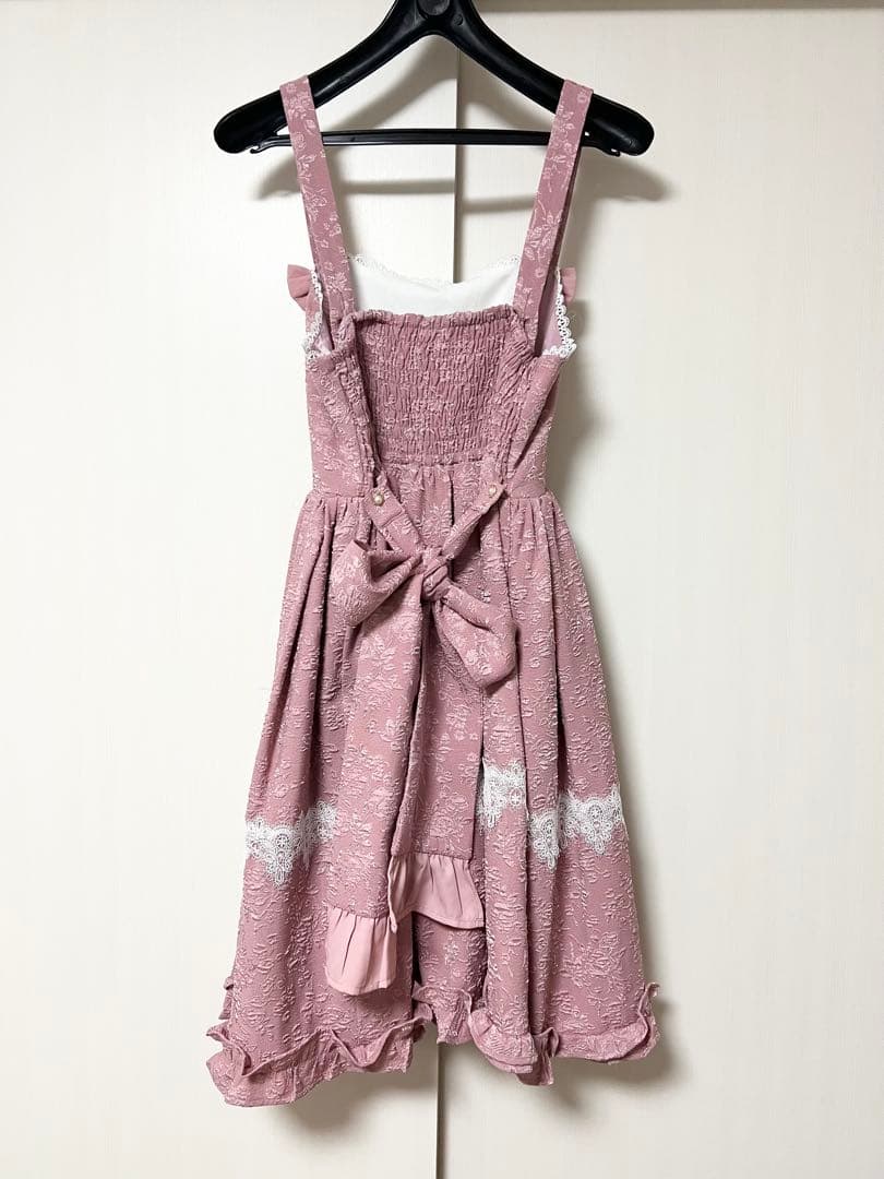 最終値下げ！♡axesfemmekawaii♡メアリージャンパースカート ピンク