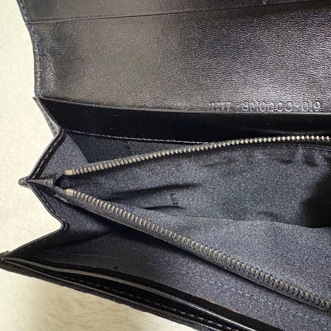 フェンディ FENDI ズッカ柄 長財布 キャンバス 未使用級美品