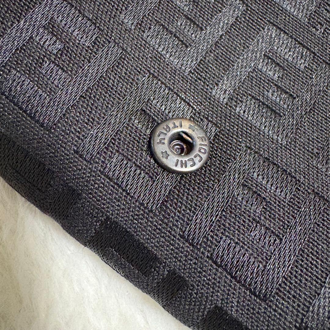 フェンディ FENDI ズッカ柄 長財布 キャンバス 未使用級美品