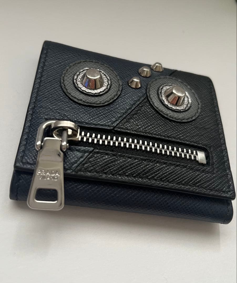 da 【PRADA】【希少品】レザー ケース サフィアーノロボット