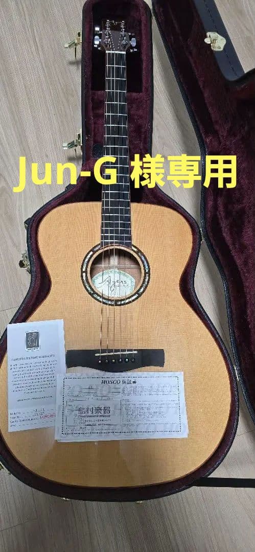 【jun-G 】Ayers　A-03　アコースティックギター　美品