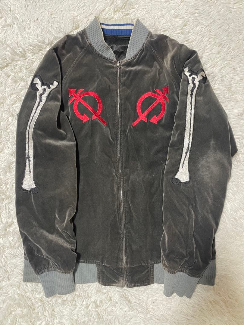 ★HEX ANTISTYLEヘックスアンチスタイル　リバーシブルスカジャン