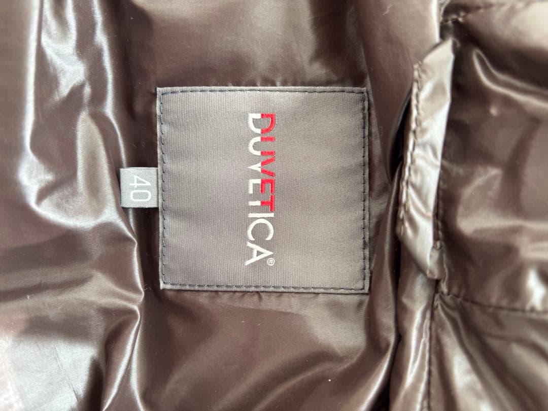 S*a様 DUVETICA✖️アローズフード付きダウンベストnavy✖️brow