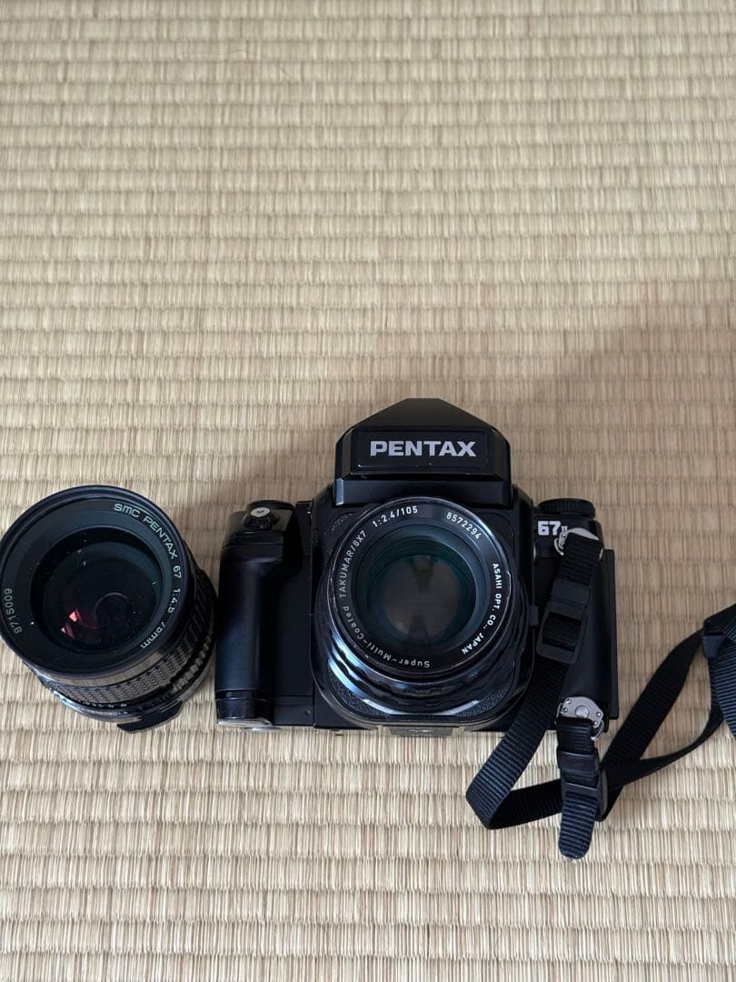 PENTAX 67 フィルムカメラ 付属レンズあり