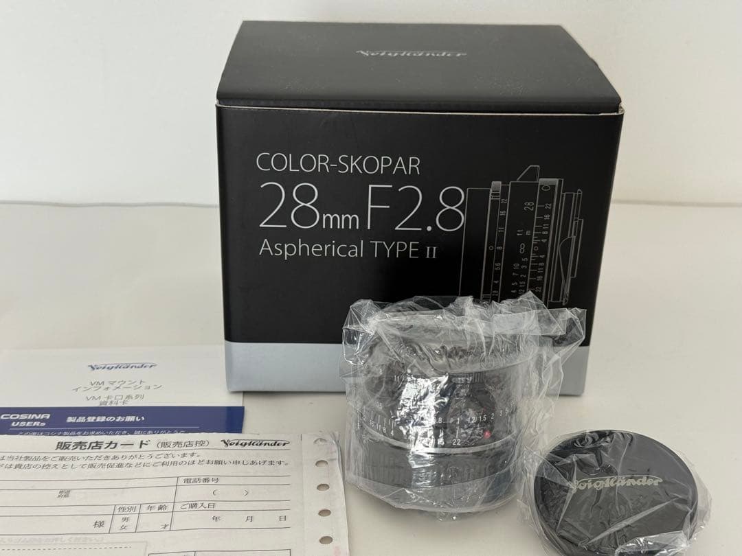 COLOR SCOPAR 28mmF2.8 Aspherical type-Ⅱ