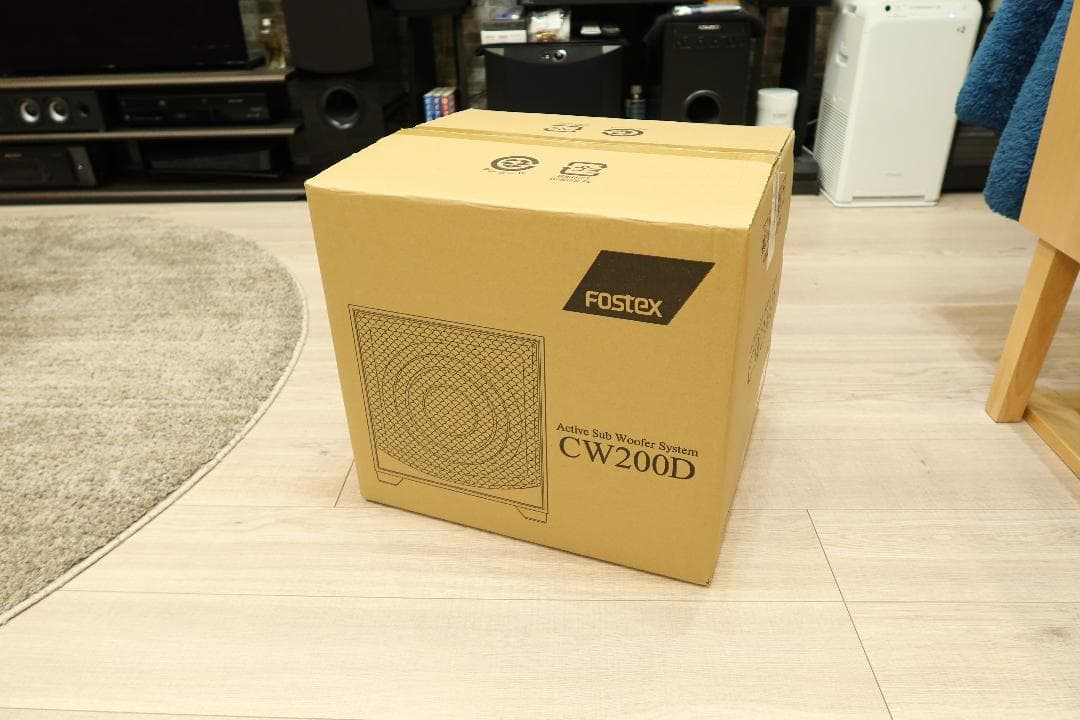 Fostex 密閉型 アクティブ・サブウーファー CW200D ☆ 超美品！