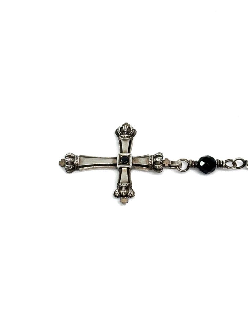 ジャズ 美品 廃盤品 ライオンハート ゴシック クラウン クロス ロザリオ