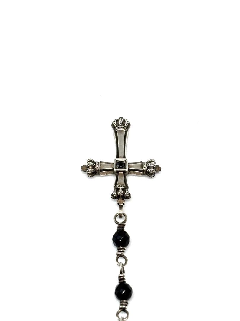 ジャズ 美品 廃盤品 ライオンハート ゴシック クラウン クロス ロザリオ