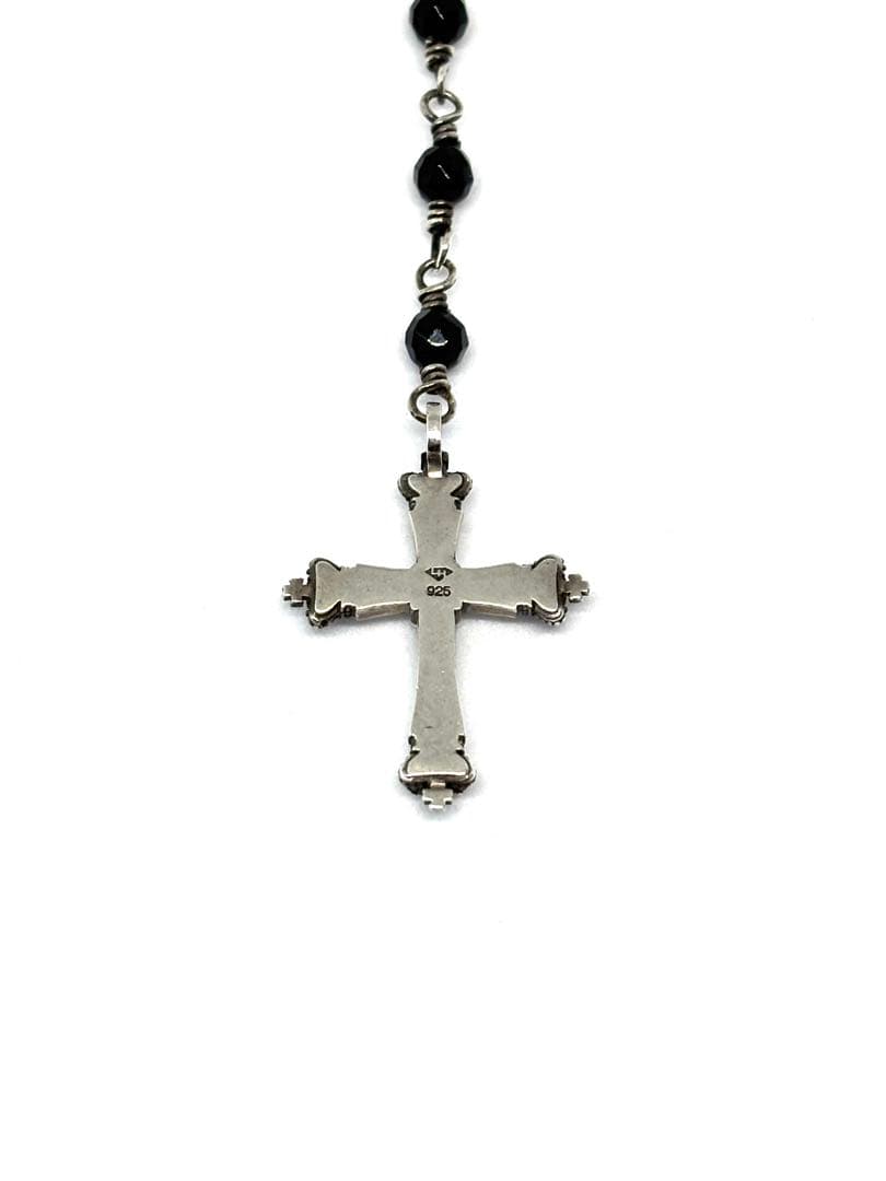 ジャズ 美品 廃盤品 ライオンハート ゴシック クラウン クロス ロザリオ