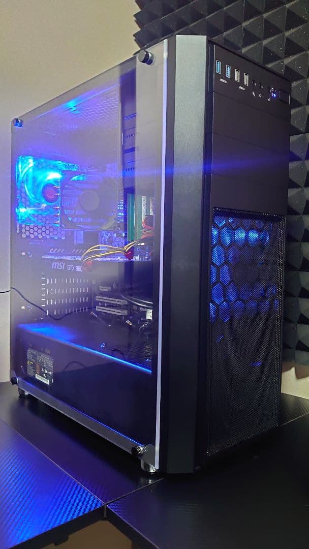 ゲーミングPCフルセット i7 gtx960 SSD256GB メモリ16GB