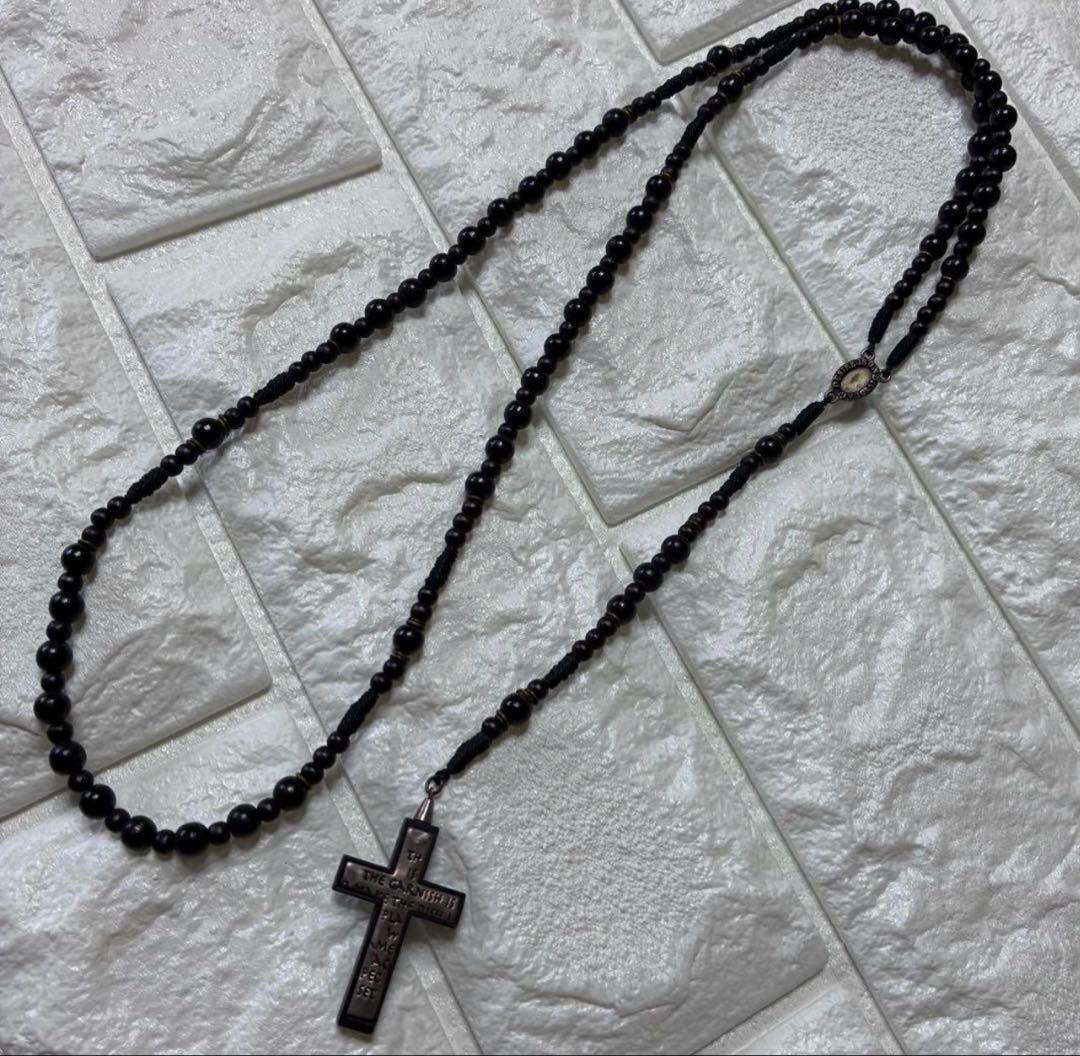 ガルニ　十字架ロングネックレス