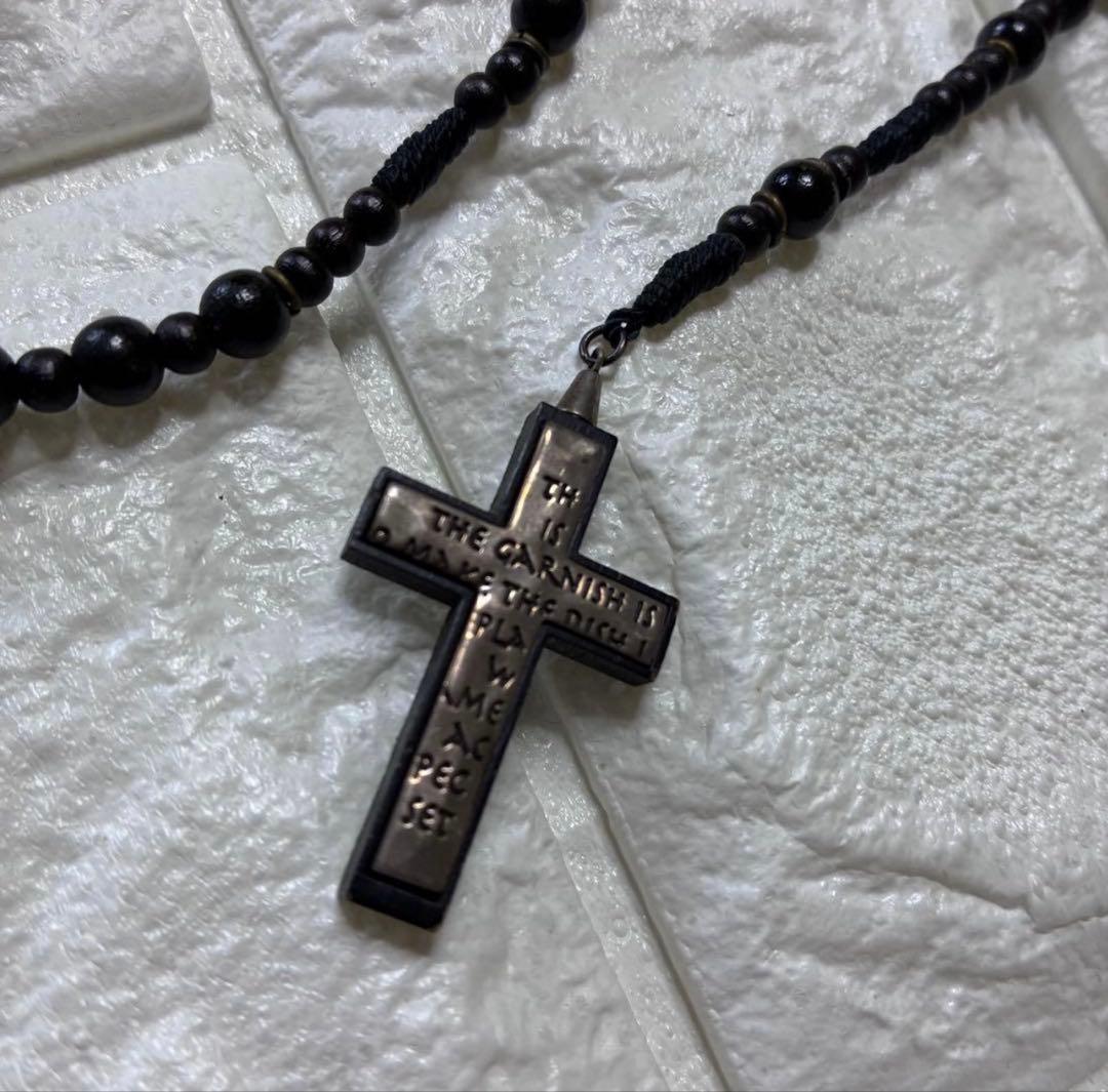 ガルニ　十字架ロングネックレス