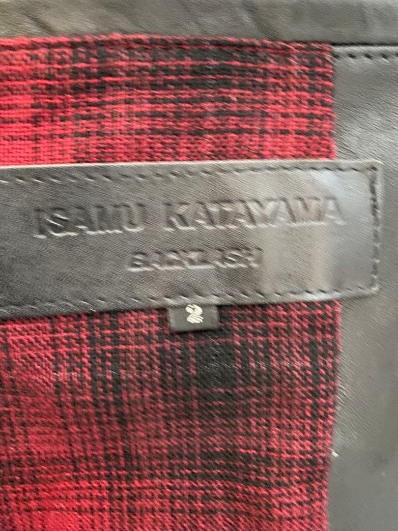 専用☆【美品】ISAMUKATAYAMA BACKLASH 黒レザーシングル