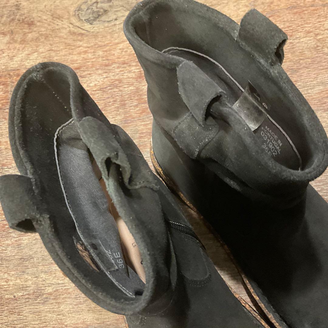 未使用 タグ付！ビルケンシュトック ルートン LUTON スエード レザー 36