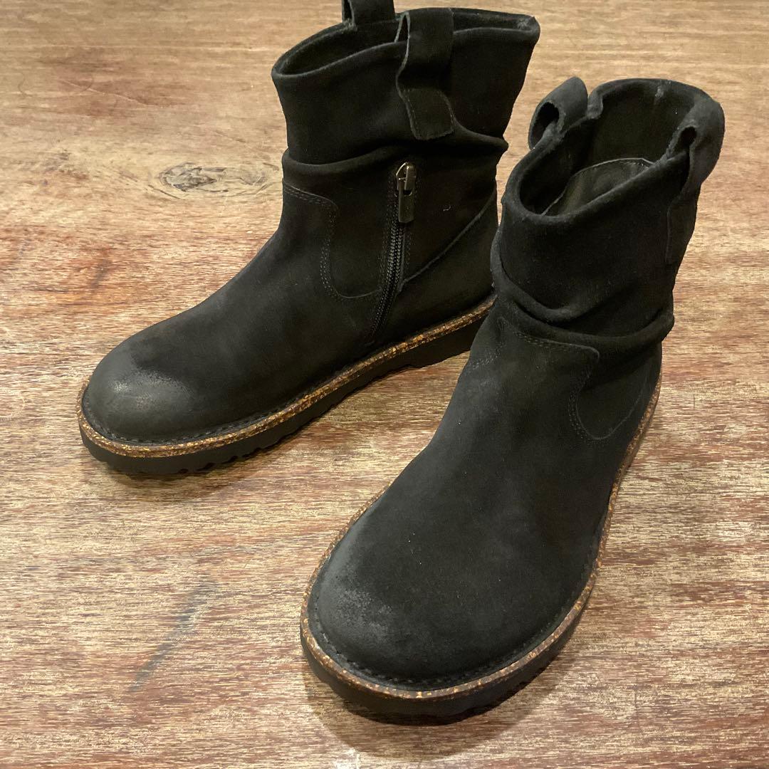 未使用 タグ付！ビルケンシュトック ルートン LUTON スエード レザー 36