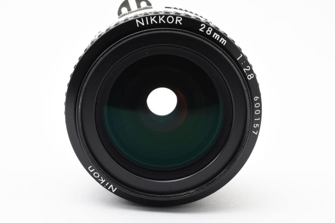 【美品】Nikon Ai 28mm F2.8 単焦点レンズ Fマウント #A4
