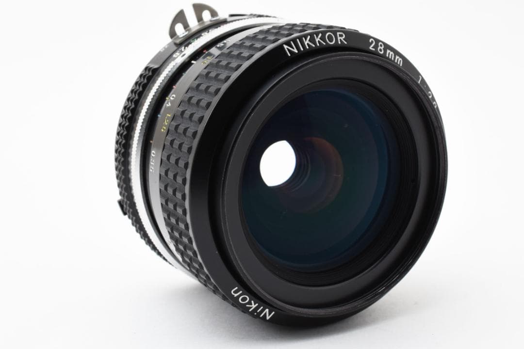 【美品】Nikon Ai 28mm F2.8 単焦点レンズ Fマウント #A4