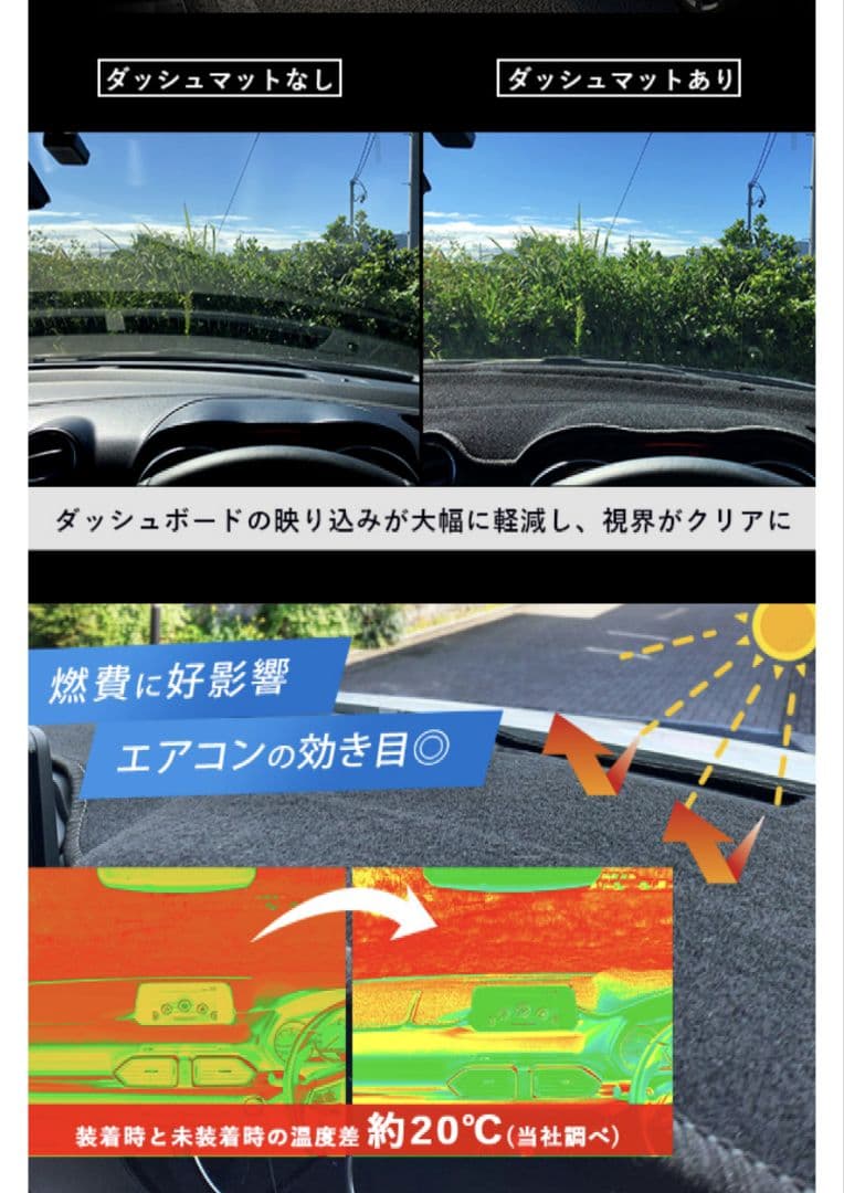 s*様 Sunland ダッシュボードマット CX-5・CX-8 専用