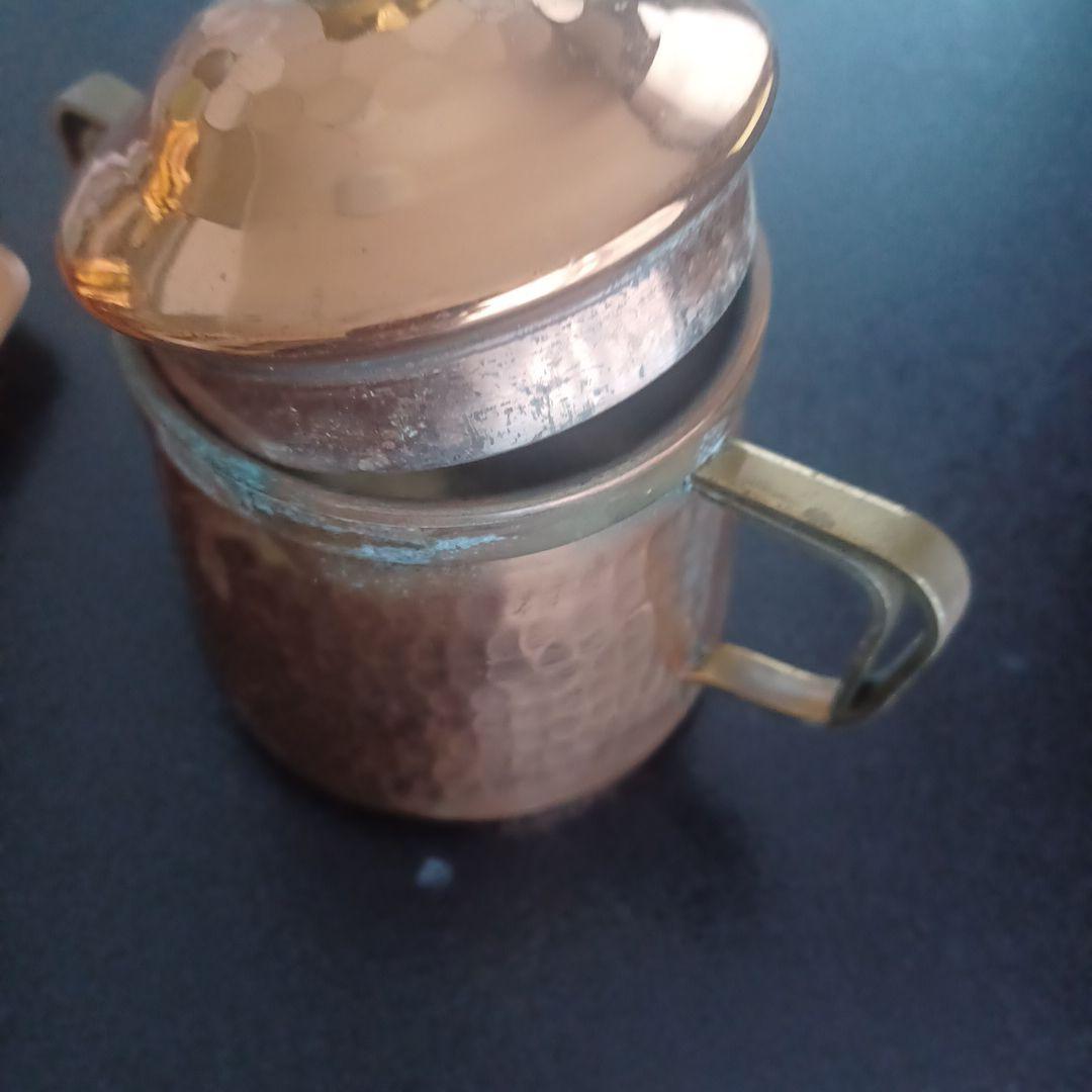 コーヒーセット　COPPER ポット　レトロ　シュガーケース　コーヒー