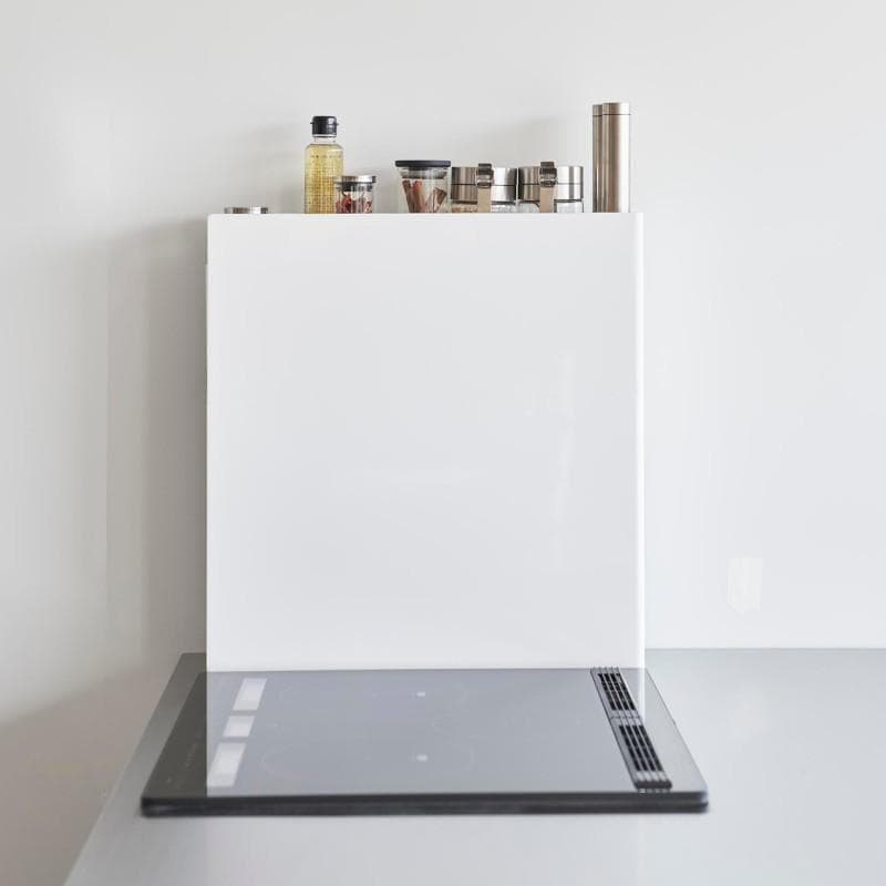 tower 隠せる調味料ラック 2段 白 ホワイト 山崎実業 4334 タワー