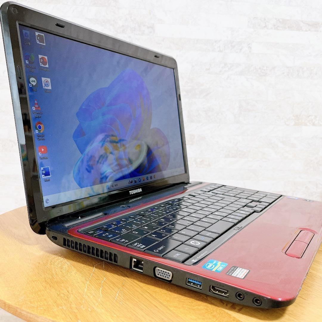 【HDD大容量】東芝 ノートパソコン 動作快適 Corei5 Win11
