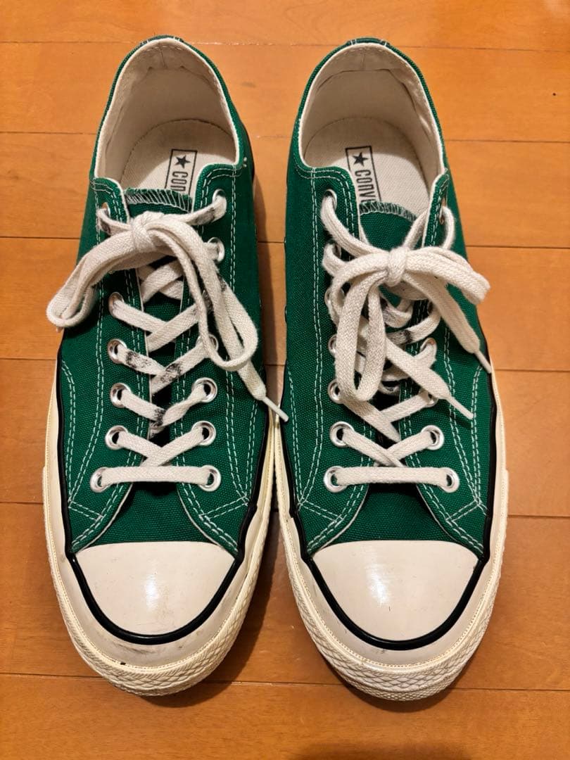 CT70 チャックテイラー　コンバース　グリーン　28cm