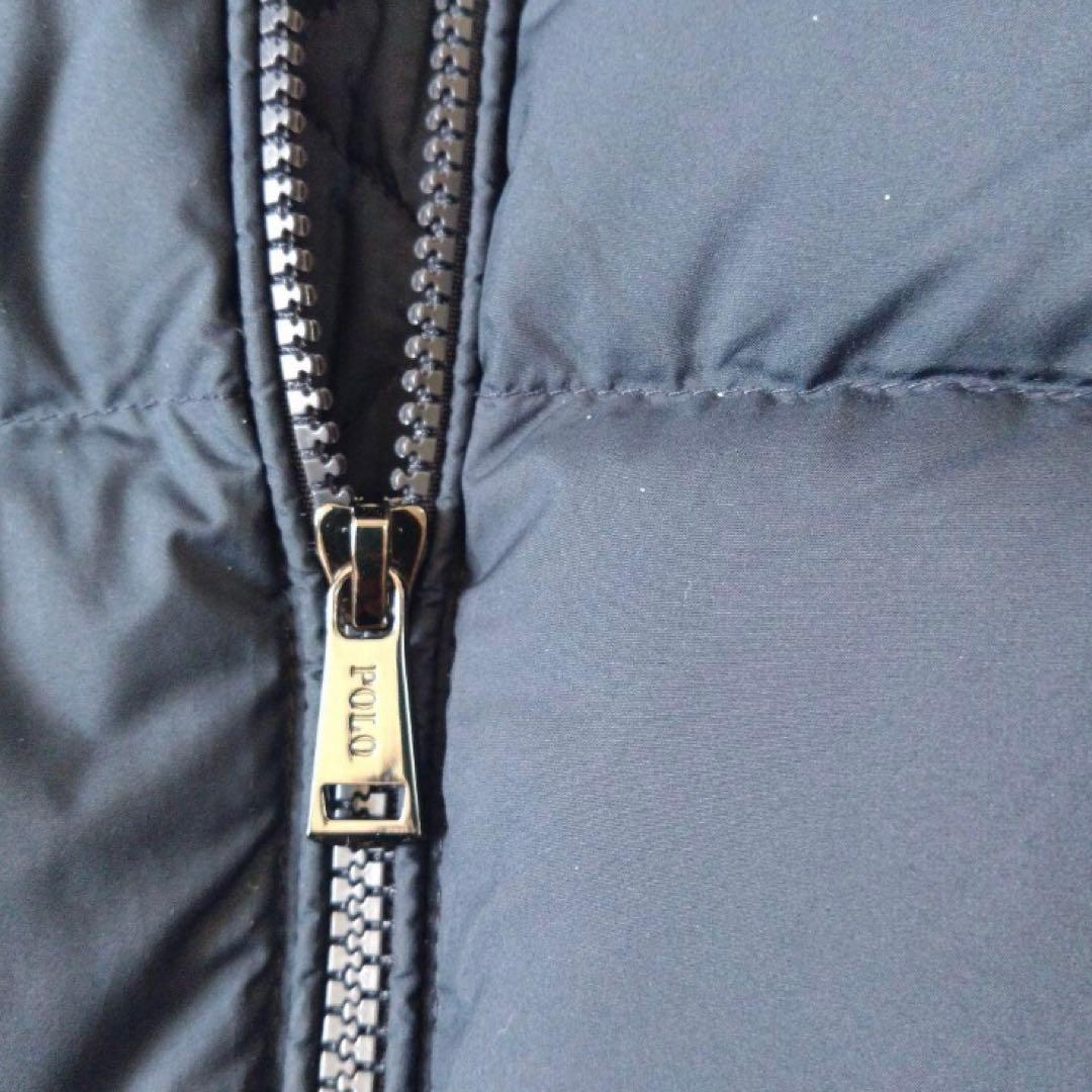 ラルフローレン ショートダウンコート　ネイビー