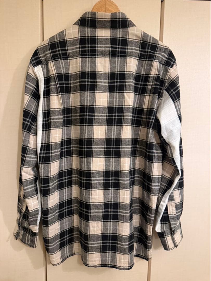 SEQUEL チェック柄長袖シャツ Lサイズ