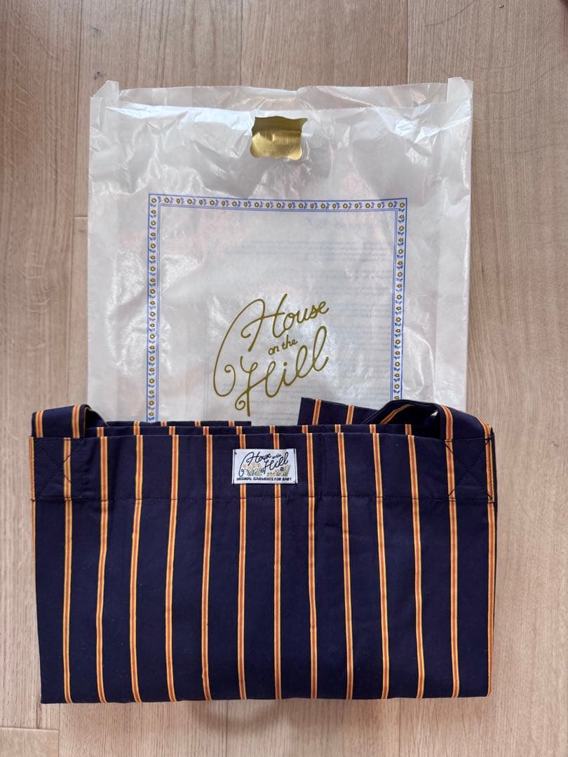 House on the Hill Parent Bag ネイビー/ストライプ